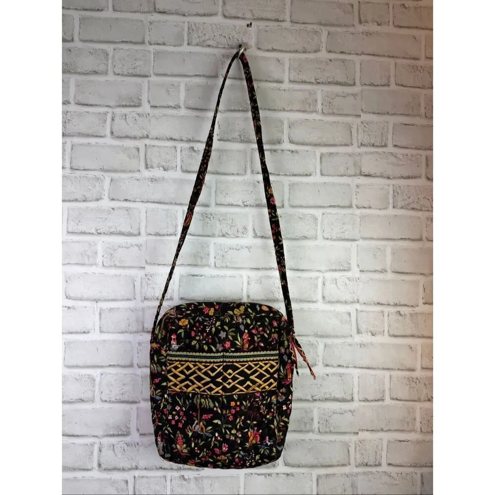 Vera Bradley Rare Ming Asian Pattern Moms Day Out Shoulder Purse Crossbody Bag - Picture 8 of 10